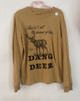 XS MISFIT- dang deer long sleeved tee A2