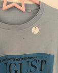 Large MISFIT August blue tee a3
