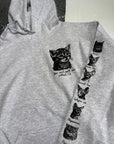 Small (8/10) you can’t spell cats grey hoodie