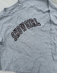 XL SG appliqué Long sleeve grey t-shirt