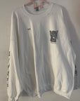 3XL MISFIT- white cat crewneck a2