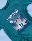 Acid wash green i know places t-shirt