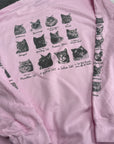2XL (18/20) cat breeds pink sweater misfit