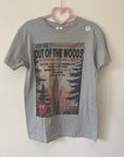 XS MISFIT out of the woods grey tee