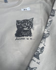 Medium cat breeds sand sweater misfit
