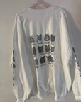 3XL MISFIT- white cat crewneck a2