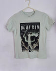 9/11 MISFIT- down bad stem green tshirt