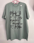 XL SALE- secret garden key aloe tshirt a1