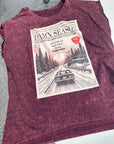 XL (14/16) RED ACID WASH ttds MISFIT