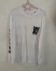 Small MISFIT white long sleeve tee a3