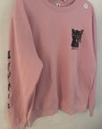 Large SALE- pink cars sweater a4