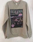 Large MISFIT- dear John sand sweater A2