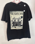 Medium MISFIT- black dog black tee