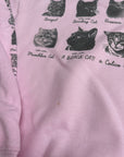 2XL (18/20) cat breeds pink sweater misfit