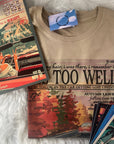 TS Surprise Mystery Sweater/T-shirt Print and postcards bundle