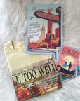 TS Surprise Mystery Sweater/T-shirt Print and postcards bundle