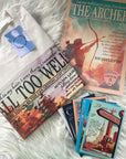 TS Surprise Mystery Sweater/T-shirt Print and postcards bundle
