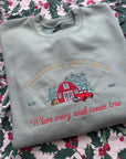 Christmas tree farm sweatshirt / hoodie / tee (kids and adults)