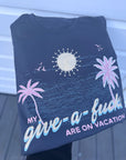 Espresso T-shirt | Give a fucks vacation t-shirt
