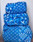 Embroidered patterned make up bag