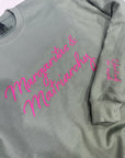 Margaritas and Matriarchy embroidered sweatshirt