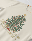 Christmas tree wood lyric sweatshirt / hoodie / tee (kids and adults)