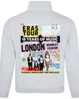 LONDON WEMBLEY NIGHT 3 | tour quarter zip pullover sweater