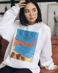August vintage magazine lyric unisex sweatshirt