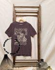 Cowboy like me lyric organic cotton t-shirt | Eyes full of stars sketch design