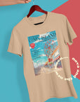 Coney Island lyric organic cotton t-shirt | Vintage magazine design