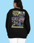 MIAMI FLORIDA Eras tour night 2 10/19/24| tour crew neck sweater