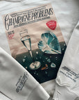 Champagne problems sweatshirt | Vintage magazine style