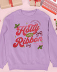 Holly and Ribbons christmas tree farm TS Christmas jumper