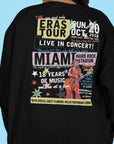 MIAMI FLORIDA tour night 3 10/20/24| crew neck sweater