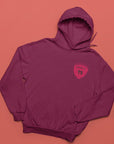 Maroon hoodie hoodie |pull over sweater