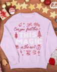 Can you feel this magic Christmas unisex jumper / Sweater TS Swiftie lyric