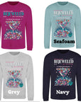 Bejeweled TS lyric sweatshirt | Retro magazine style