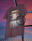 Evermore lyric organic cotton t-shirt | vintage magazine design