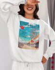 Coney Island TS lyric sweatshirt | Vintage magazine style