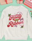 Holly and Ribbons christmas tree farm TS Christmas jumper