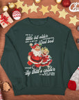 City that's colder Santa Sabrina Carpenter Christmas jumper