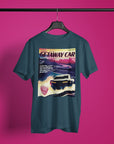 Getaway Car lyric organic cotton t-shirt | vintage magazine design