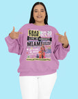 MIAMI FLORIDA tour night 3 10/20/24| crew neck sweater