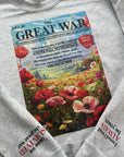 The great war sweatshirt | Retro magazine style