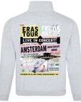 AMSTERDAM NIGHT 3 | tour quarter zip pullover sweater