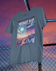 Midnight rain lyric organic cotton t-shirt | TS vintage magazine design