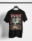 Exile lyric organic cotton t-shirt | vintage magazine design