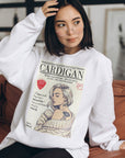 Cardigan lyric sweatshirt | Vintage magazine style
