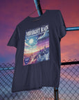 Midnight rain lyric organic cotton t-shirt | TS vintage magazine design