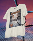 Evermore lyric organic cotton t-shirt | vintage magazine design